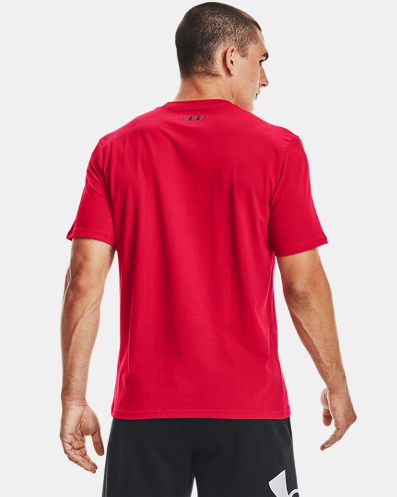Herren UA GL Foundation Kurzarm-T-Shirt, Red, pdpMainDesktop image number 1